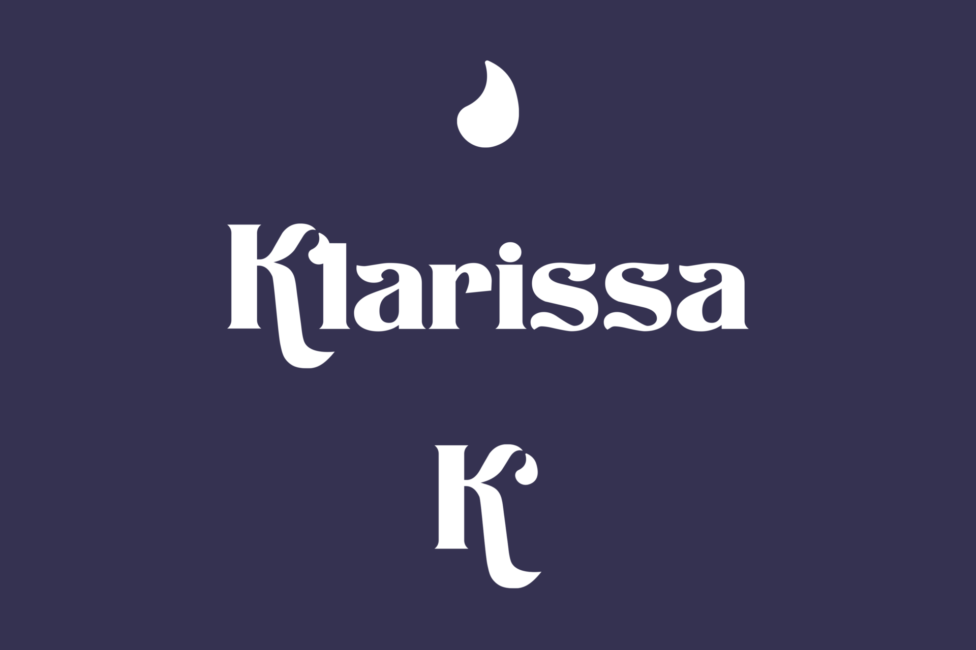 Logo Mockup für das Branding von Klarissa. Aktuelles Branding Projekt eines freiberuflichen Grafikdesigner aus Köln.