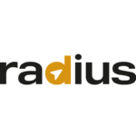 Logodesign für "Radius"