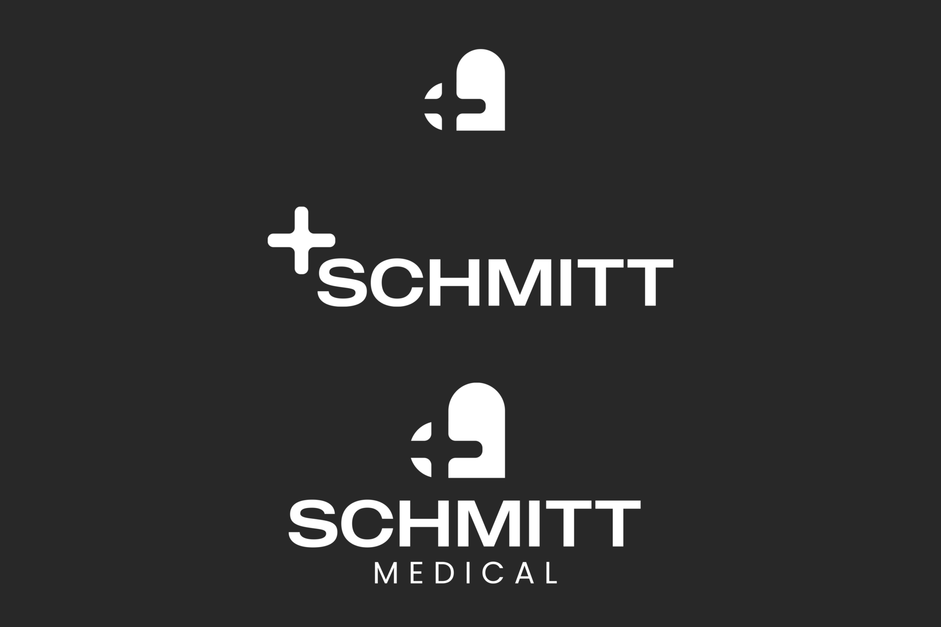 Logo Mockup für das Branding Schmitt Medical. Aktuelles Branding Projekt eines freiberuflichen Grafikdesigner aus Köln.